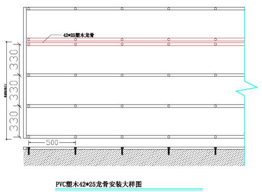 塑木地板怎么安裝